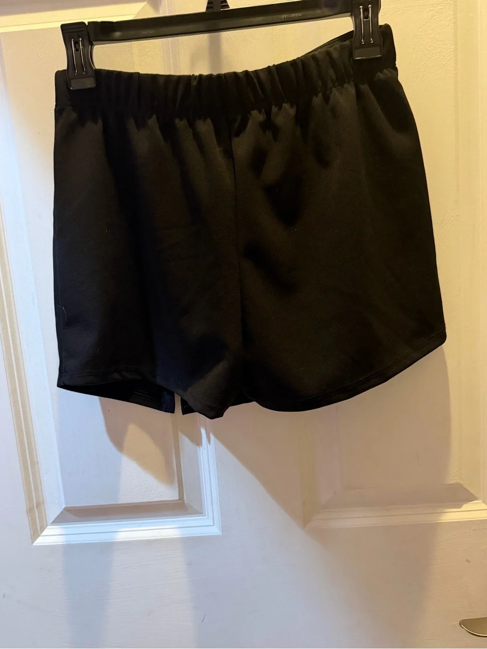 Timing Black Mini Skort with Front Slit Detail new with tags. Size small